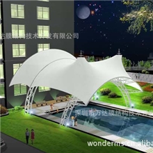 深圳膜结构公司哪家最专业？信誉最好？首选深圳万达膜结构张拉膜