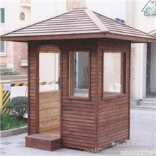 制作木质岗亭、景观岗亭、防腐岗亭