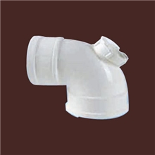 塑料管PVC管排水管PVC带门弯头