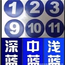 车牌号码磁铁贴贴纸