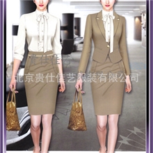 职业套装定做女士职业装订做春夏新款职业装北京职业装厂家
