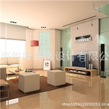 客厅卧室效果图设计，家具地板客厅装潢，专业装潢设计公司