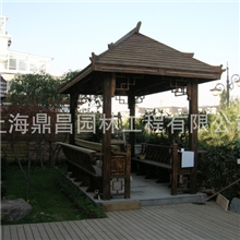 供应防腐木亭子中式亭景观亭仿古亭樟子松亭子防腐木安装