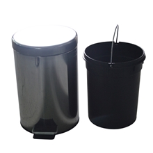 大量现货批发卫生间垃圾桶脚踏式淘宝热销5L不锈钢垃圾桶一件代发