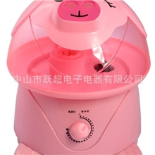厂家供应卡通粉猪超声波4L加湿器空气加湿器家用加湿器