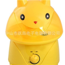 厂家批发卡通金丝猫超声波加湿器4L大容量美加超皮卡丘可OEM