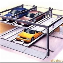 供应二层升降横移停车设备，链条、液压或钢丝绳传动方式可选