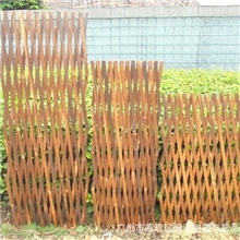 供应80-120厘米高实木篱笆可折叠户外园林篱笆栏栅