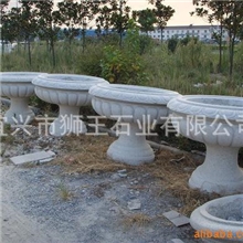 现货销售园艺工具&mdash;&mdash;欧式汉白玉雕刻组合花盆