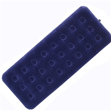 现货内置脚泵单人植绒床充气床垫单人气垫床