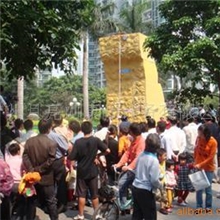 广州月亮山专业供应各类活动攀岩，建造、出租均可，造型各异。