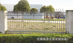 园区系列T型栅栏，围栏，护栏，枪尖护栏，喷塑护栏，方管围栏