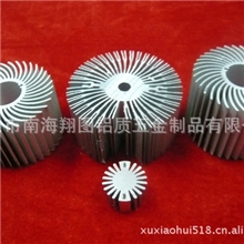 大量抛售LED太阳花散热器型材工业铝材型材
