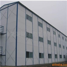 厂家提供钢结构车间钢结构厂房工程