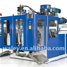 供应双层双色液位线双模头自动挤出吹塑机(70+45+30II)