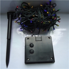 太阳能灯串LED节日装饰灯串100灯圣诞灯串