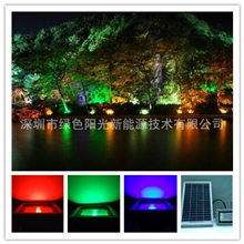 太阳能投光灯大功率太阳能投光灯照明花园景观太阳能投光灯