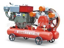 武汉红五环W-1.8/5柴移式空压机，活塞式空压机小型空气压缩机