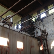 供二手锅炉/2007年长沙牌4吨燃煤链条蒸汽锅炉