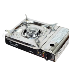 广业先锋牌钢面卡式炉163便携卡式炉野营炉通过欧盟CE认证