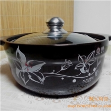 产地批发日韩式高耐热陶瓷砂锅汤煲石锅适用燃气灶电磁炉通用厨房