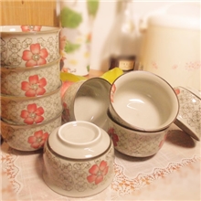 批发家居日用餐饮手绘青花韩式米饭碗时尚礼品套装