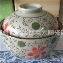 批发家居日用餐饮手绘青花日韩式米饭碗盖碗面碗时尚礼品套装