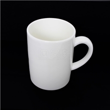 厂家批发大号白色陶瓷马克杯可定做LOGO礼品杯