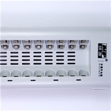 骐源MP-808充电器5号7号通用充电电池充电器8槽充电器