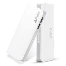 深圳移动电源厂家批发高容量带LED灯双USB多功能充电宝