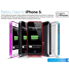 苹果iphone5S背夹电池2400毫安手机后备电源外挂电源厂家直销