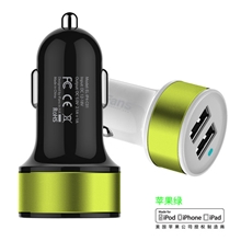 苹果车载充电器双USB3.1A车充mini三星车充正品包邮