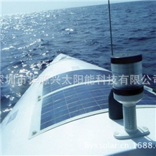 轮船专用的半柔性太阳能电池板船用半柔性太阳能光伏板电池板