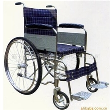 霸州市民利康医疗器械有限公司供应电镀双翻座式轮椅