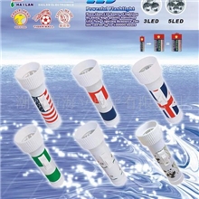 【优质供应】【1-3元特卖】塑料手电筒DIY图案优质热销