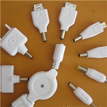 精品热销注塑套装转接头配移动电源转接头低价批发转接头