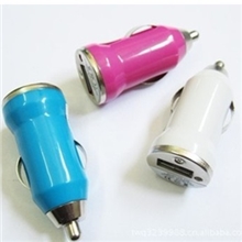 现货供应苹果子弹头车充新款迷你车充热卖MINI车充批发供应
