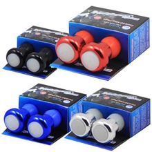 自行车车把灯转向灯铝合金刹车灯把塞灯把堵灯