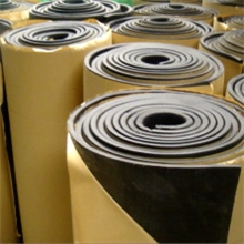 厂家直销优质隔音隔热板材不干胶橡塑板