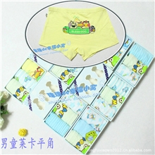 外贸童内裤莱卡纯棉男童平角韩国蓝狗BLESSDOG男平角内裤批发