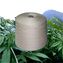 供应大麻有机棉16S纱线竹节上蜡