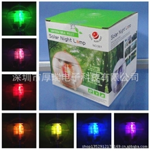 新版加固型太阳能水漂灯;太阳能水池灯;自动变色灯;太阳能池塘灯