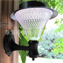 太阳能壁挂灯太阳能庭院灯8LED高档太阳能户外灯太阳能草坪灯