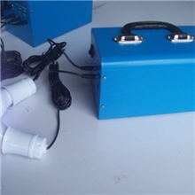 供应多功能太阳能发电系统LED照明手机充电带电风扇