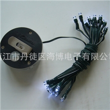 长期批发hb-sl-5801圣诞太阳能串灯防水花园太阳能串灯