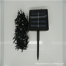 太阳能圣诞装饰节能200LED灯串太阳能灯串防雨淋灯饰