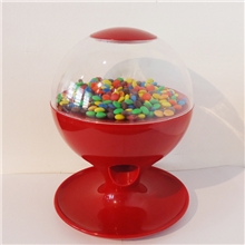 糖果分配器糖果机圆形红色手动感应自动出糖