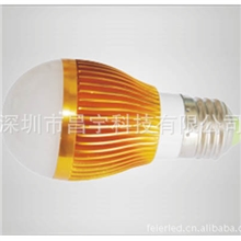室内led球泡灯3W，高亮度led灯具