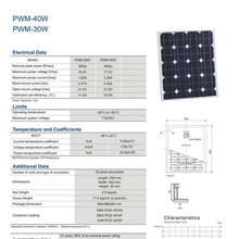 太阳能电池板；太阳能板200w；(组件))