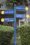 多方向指路牌多方向路名牌指路牌